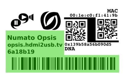 Opsis Label Product section